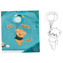 Stickdatei - zARTbesaitet Ballon Bär 